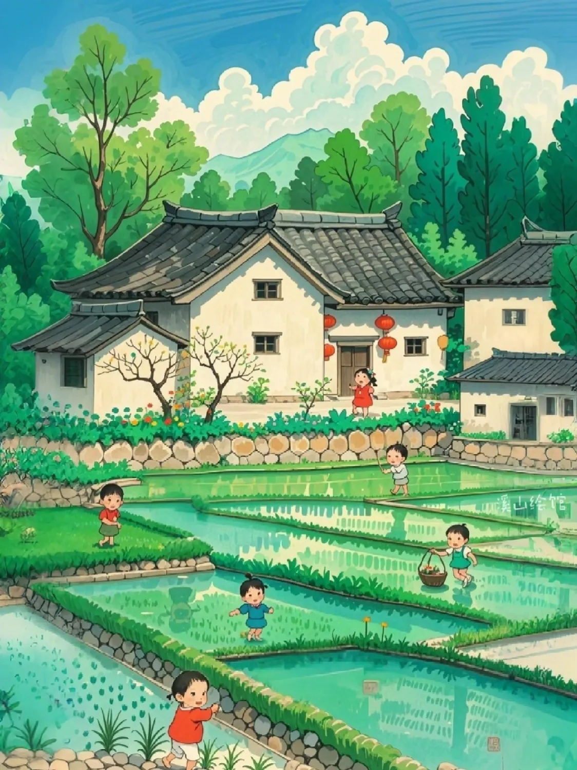儿时记忆-乡村