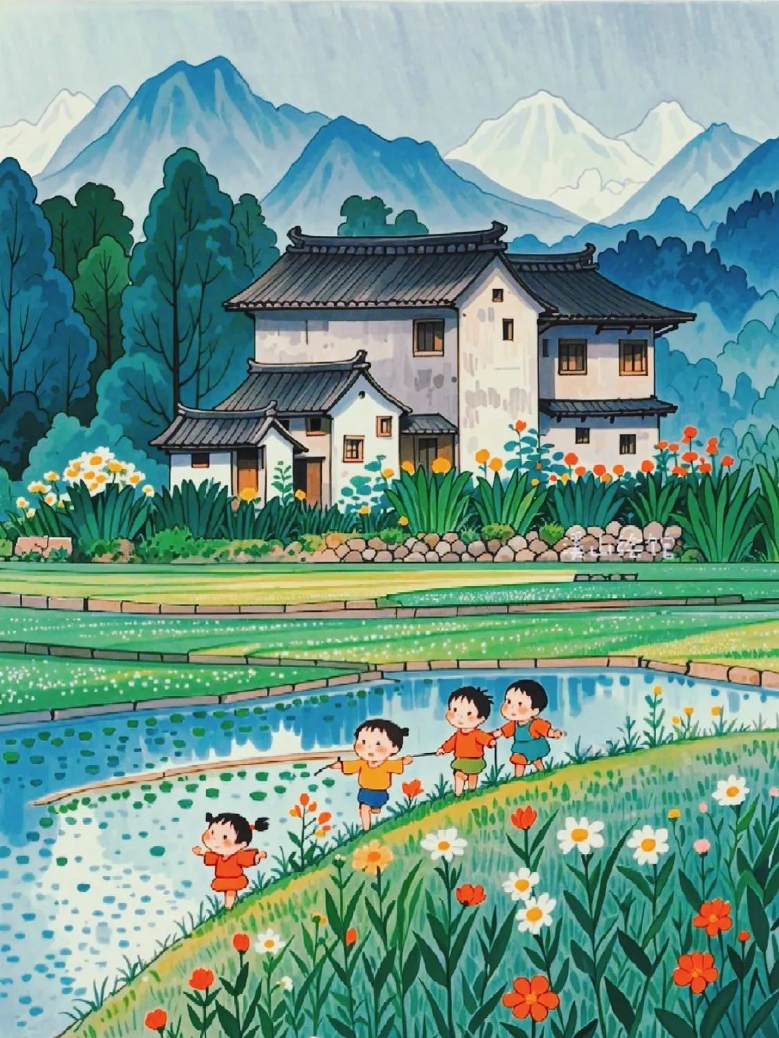 儿时记忆-乡村