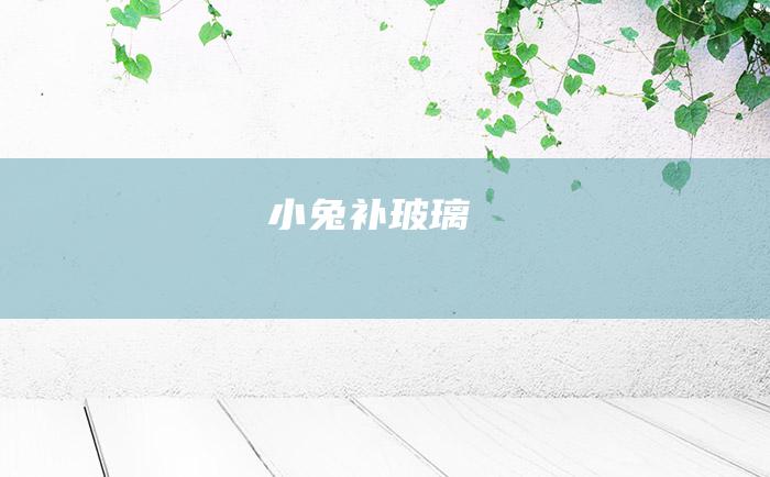 小兔补玻璃