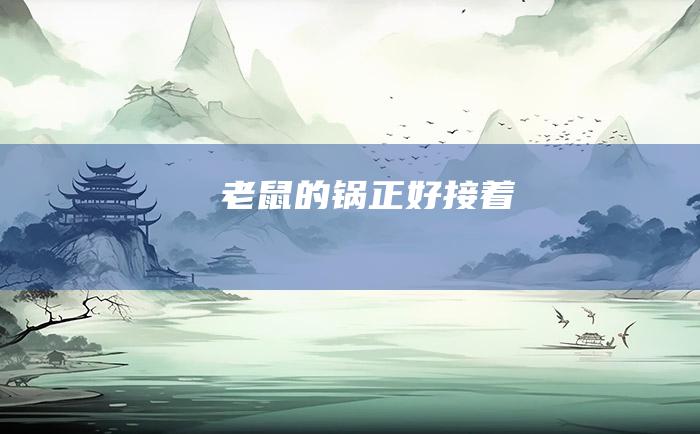 老鼠的锅正好接着
