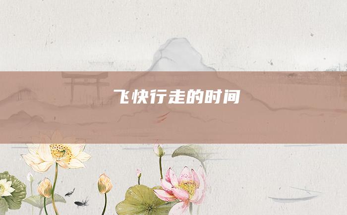 飞快行走的时间