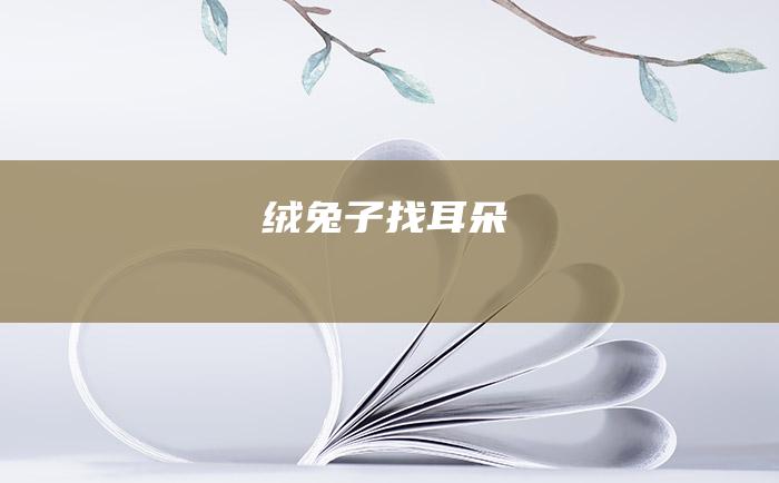 绒兔子找耳朵
