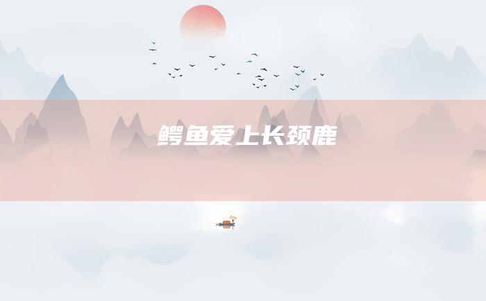 鳄鱼爱上长颈鹿