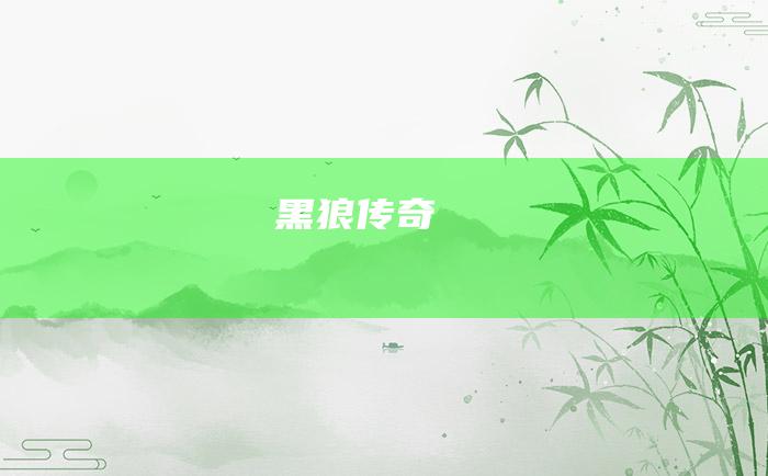 黑狼传奇