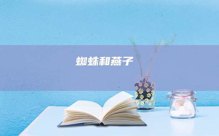 蜘蛛和燕子