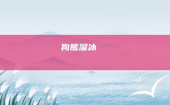 狗熊溜冰