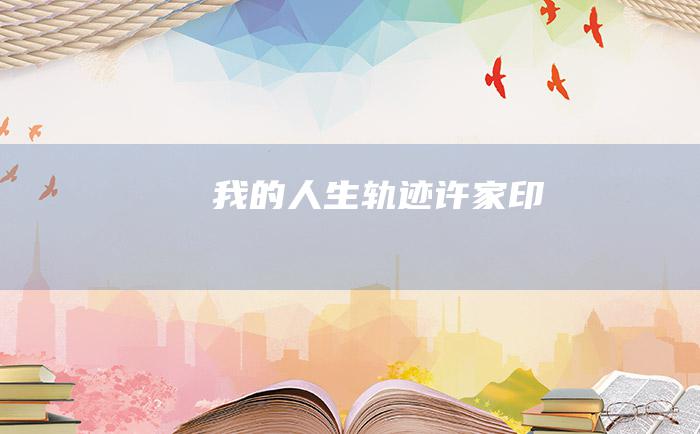 我的人生轨迹 许家印