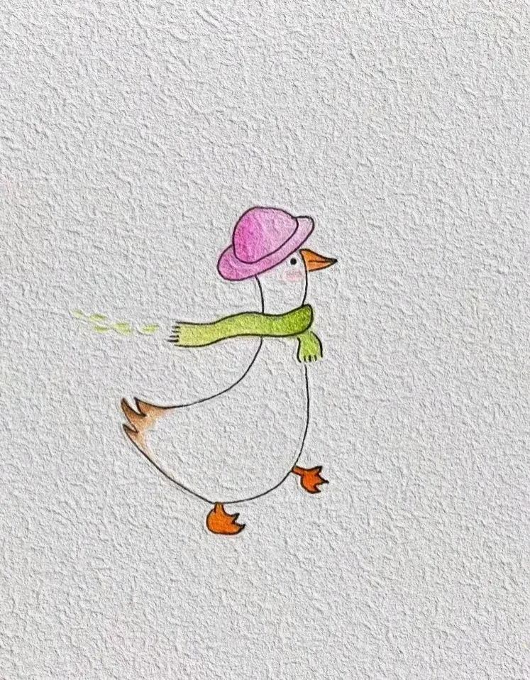 简笔画-简约却不简单的意境