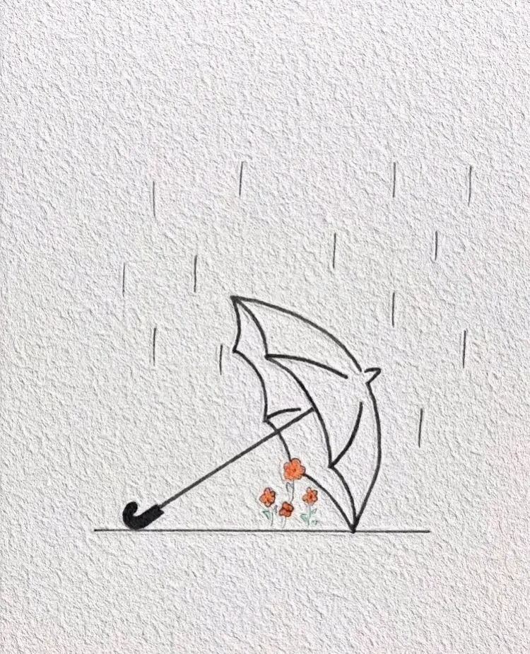 简笔画-简约却不简单的意境