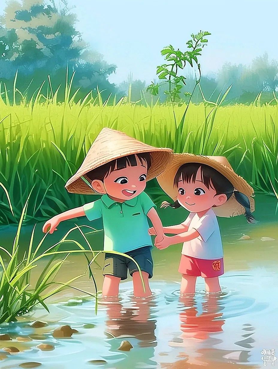 儿时记忆-小时候玩水的场景