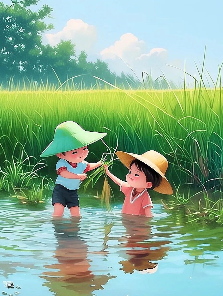 儿时记忆-小时候玩水的场景
