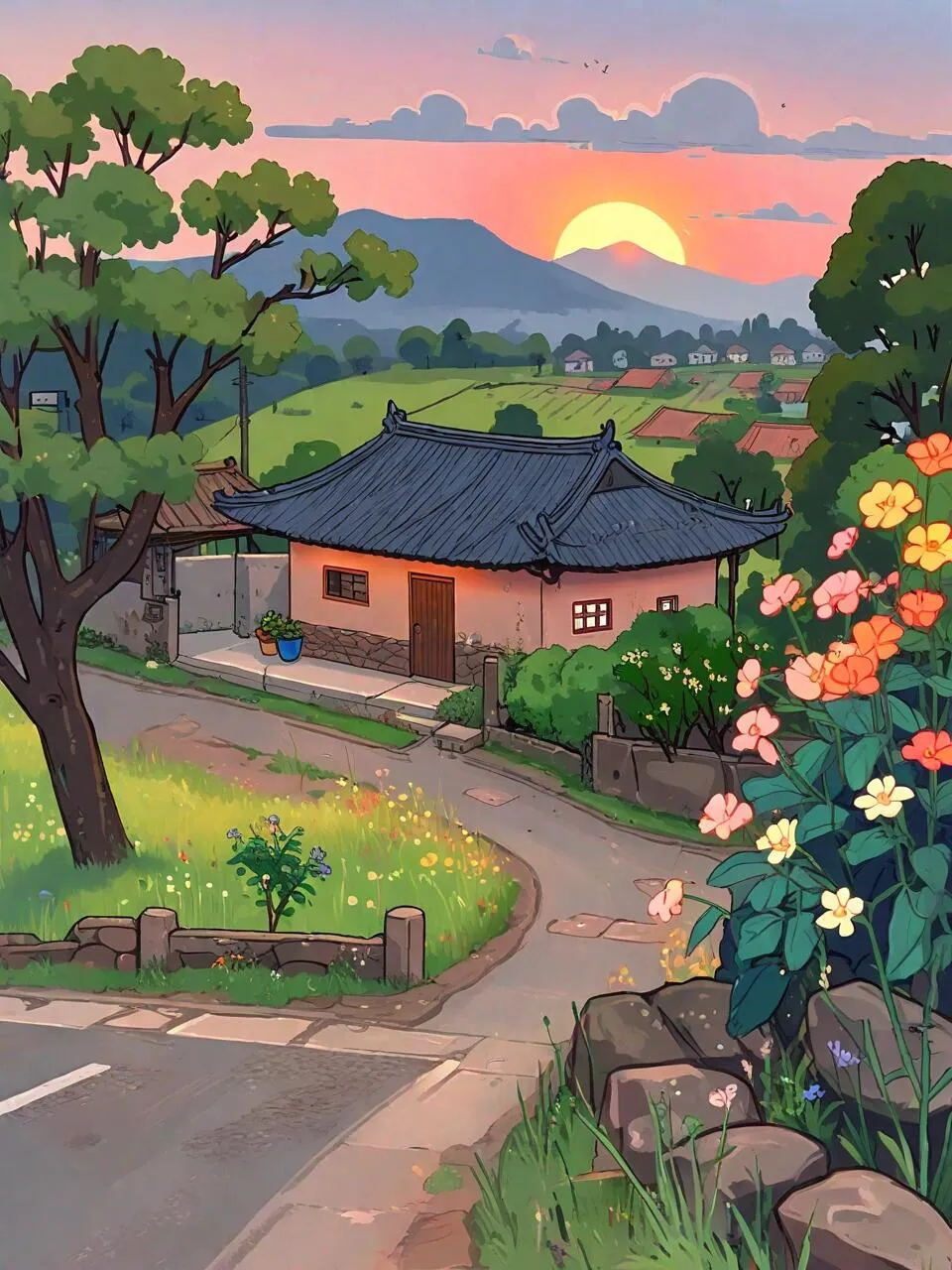 儿时记忆-田园家，种上蔬菜和菜花
