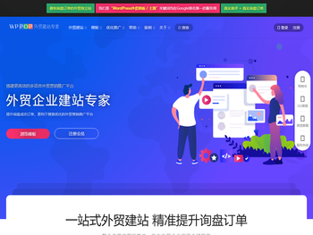 WordPress外贸模板
