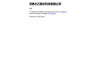 河南太乙数衍科技有限公司