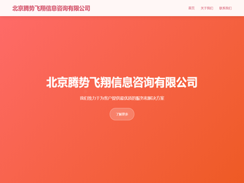 北京腾势飞翔信息咨询有限公司