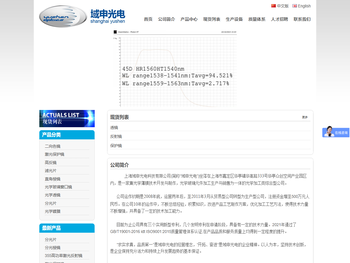 上海域申光电科技有限公司