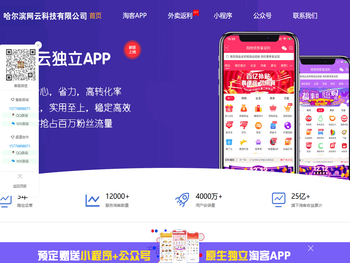省钱云APP官网，5年淘客APP开发，专业性价比