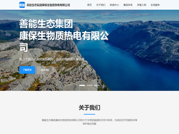 善能生态集团康保生物质热电有限公司