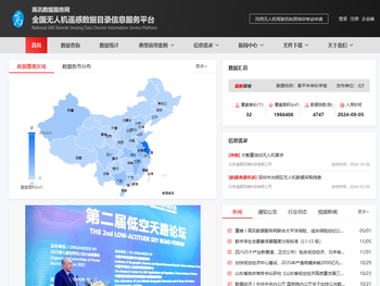 无人机遥感数据信息服务平台