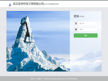 武汉龙净环保工程有限公司招标与采购管理系统