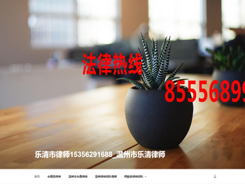 乐清市律师15356291688