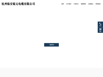 杭州临安银元电缆有限公司