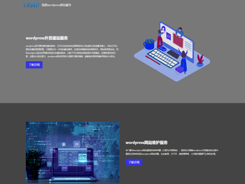 悦然wordpress建站服务