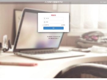 FESCO共享服务管理平台