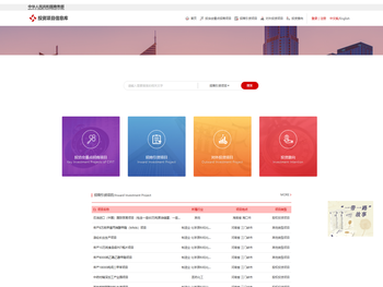 投资项目信息库