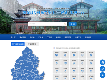 剑阁县乡村振兴项目“一键通”监督平台