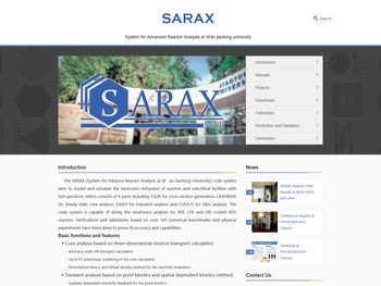 西安交通大学能动学院核工程计算物理实验室