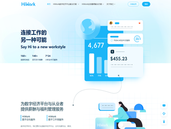 HiWork是一个为全球数字工作者提供工作机会,薪酬服务,福利保障的科技平台