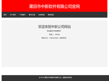 莆田市中新软件有限公司