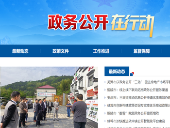 政务公开在行动