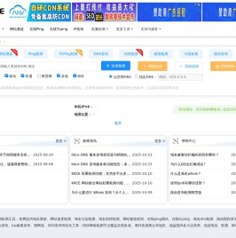网站测速,在线网站测速工具,测网速网站访问速度测试