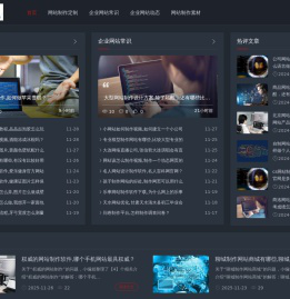 专业于企业网站定制