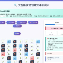 大型路径规划算法详细演示