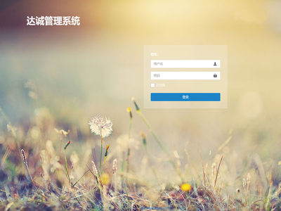 达诚管理系统