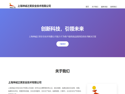 上海坤诚之英安全技术有限公司