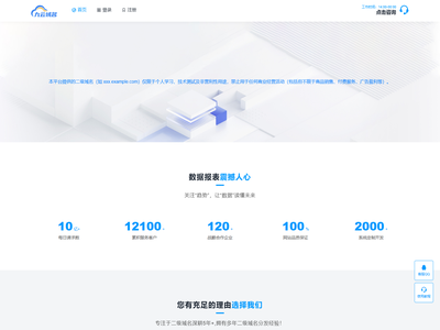 九云二级域名分发系统