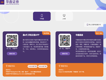 华鑫证券欢迎你