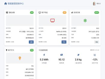 智能家居控制中心
