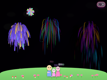 小贝壳梦幻家庭烟花秀