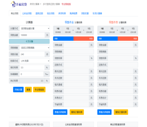 房贷计算器