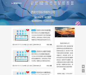 西安代写标书公司