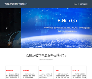 双循环数字贸易服务网络平台