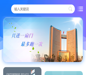 安康高新区营商综合服务系统