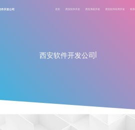 西安软件外包公司