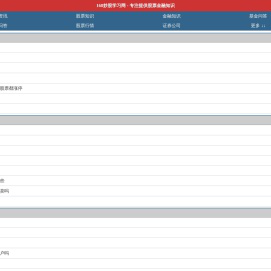 股票学习网