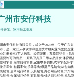 广州市安仔科技